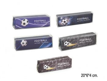 Пенал арт. 79033 Футбол 1 отделение в ассортименте