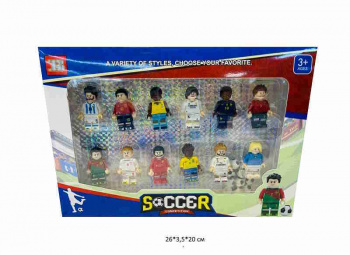 Фигурки арт. 33106 Футбол Набор 12 шт. в кор.•
