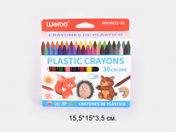 кц_Восковые мелки арт. WB-56021-36 Набор 36 цветов в белой кор. кц_Восковые мелки арт. WB-56021-36 Набор 36 цветов в белой кор.