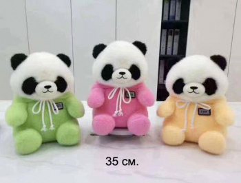 им Панда арт. 24718-1/241210-6 В костюмчике цвета микс 35 см в пак.)