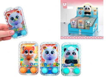 Игра водная арт. 2586U-Т24 Зверушка в ассортмиенте (24 шт.) шоубокс=