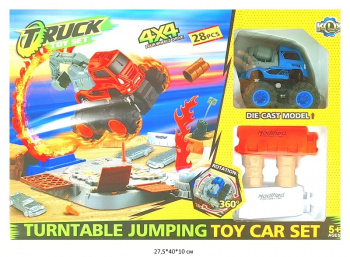 Автотрек арт. KLX600-116 Грузовик 28 предм. в кор._