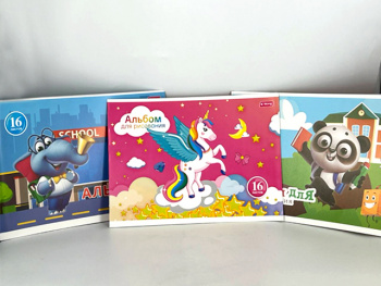 кц_Альбом для рисования арт. 906-16-70 Мультгерои ассорти 16 л. кц_Альбом для рисования арт. 906-16-70 Мультгерои ассорти 16 л.