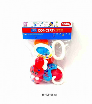 Погремушка арт. D207 Набор "Потешки" в пак._