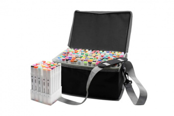 Маркеры арт. 777-168 Двусторонние в сумке 168шт.=/6шт./ Маркеры арт. 777-168 Двусторонние в сумке 168шт.=/6шт./