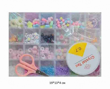 Набор для плетения арт. MH24-2 Бусины, бисер, аксессуары в кор.~