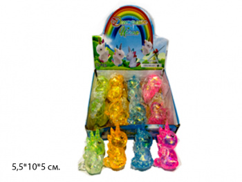 Антистресс арт. 2023-3/2906-3 Мальтоза Единорог цвета микс (12 шт.) шоубокс•