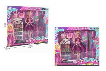 Кукла арт. 388-1 С аксессуарами в кор. 38*5,5*33 Кукла арт. 388-1 С аксессуарами в кор. 38*5,5*33