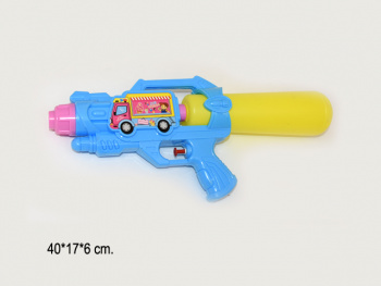 Пистолет водн. арт. Q711-3 Бластер с грузовиком цвета микс в пакете