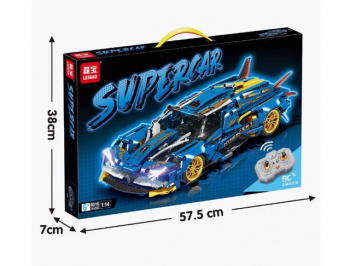 Конструктор арт. 8316 Автомобиль 761 дет. на р/у в кор.• Конструктор арт. 8316 Автомобиль 761 дет. на р/у в кор.•