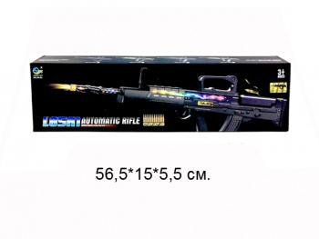 Оружие арт. AK-85D Автомат на батар. свет, звук в кор._•/60 шт./