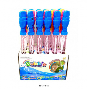 Пузыри мыльные арт. 3834 Щетка цвета микс (24 шт.) шоубокс_ Пузыри мыльные арт. 3834 Щетка цвета микс (24 шт.) шоубокс_