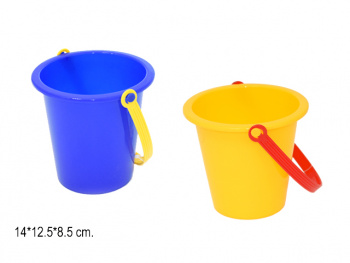 Ведро арт. GH4-011 Среднее 14 см цвет желтый, синий Ведро арт. GH4-011 Среднее 14 см цвет желтый, синий