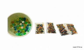 Игрушка растущая арт. 04 Шарики цветные в пак.• Игрушка растущая арт. 04 Шарики цветные в пак.•