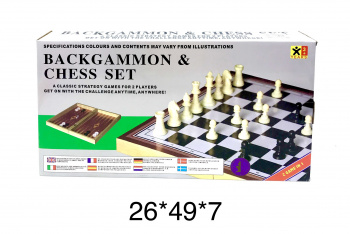 Шахматы арт. 3203 Набор 3в1 (шахматы, нарды, шашки) в кор._ Шахматы арт. 3203 Набор 3в1 (шахматы, нарды, шашки) в кор._