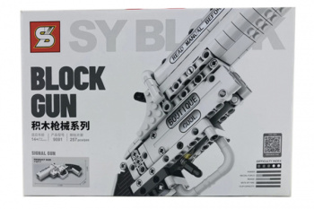 Конструктор арт. SY9081 Пистолет 257 дет. в кор.~/48 шт./ Конструктор арт. SY9081 Пистолет 257 дет. в кор.~/48 шт./