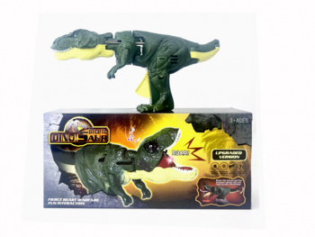 Оружие арт. 588-1 Пистолет "Динозавр" на батар. свет, звук в кор.= Оружие арт. 588-1 Пистолет "Динозавр" на батар. свет, звук в кор.=