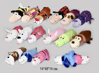 им Вывернушка арт. 309-20 Зверюшка ассорти огромная в пак. (120 шт.)~