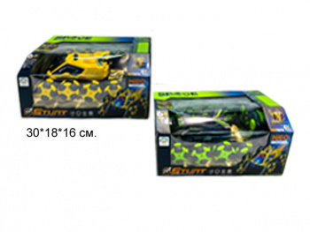 Машина на р/у арт. 1372A Перевертыш свет, пар, вращение 360° в кор.•