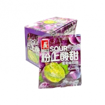 Конфета арт. 440046/440015 Кислая "Виноград" 28 г 20 шт. в кор.' Конфета арт. 440046/440015 Кислая "Виноград" 28 г 20 шт. в кор.'