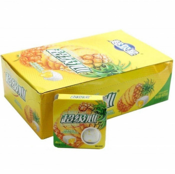 Конфета арт. 556918/556901/56888-2 "Ананас" жевательная 13,5 г 30 шт. упаковка Конфета арт. 556918/556901/56888-2 "Ананас" жевательная 13,5 г 30 шт. упаковка