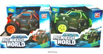 Машина инерц. арт. XG879-19 Внедорожник цвета микс в кор._