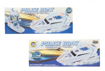 Трансформер арт. 9917 Робот-катер Полиция в кор.= Трансформер арт. 9917 Робот-катер Полиция в кор.=