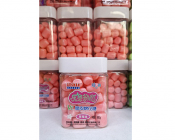 Маршмеллоу арт. 900596-1/240943-1 Клубника 80 г в банке 1 шт.'#,