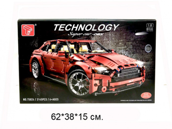 Конструктор арт. T5024 Автомобиль 3145 дет. в кор._/6 шт./ Конструктор арт. T5024 Автомобиль 3145 дет. в кор._/6 шт./