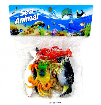 Набор животных арт. H053-8-2 Морские в пак._