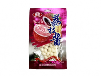 Конфета арт. 080170-4 Жевательные бобы "Личи" 35 г 20 шт. упаковка'#,*