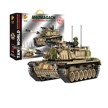 Конструктор арт. 632004 Танк М60 1753 дет. в кор.•_/12 шт./