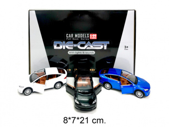 Модель металл. арт. HCL-911A Цвета микс (6 шт.) шоубокс•_/10 шт./