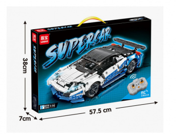 Конструктор арт. 8319 Автомобиль 785 дет. на р/у в кор.• Конструктор арт. 8319 Автомобиль 785 дет. на р/у в кор.•