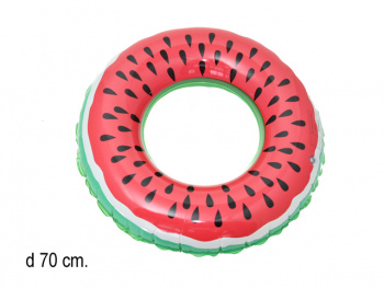 Надувн. круг арт. 1215-96-70 Арбуз в пак._ Надувн. круг арт. 1215-96-70 Арбуз в пак._