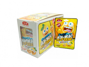 Конфета арт. 851463/851418-3 "Лимон" кислая 24 г 20 шт. упаковка#,'