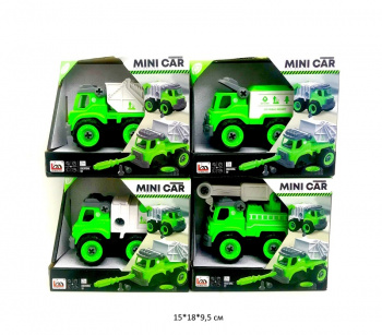 Машина констр. арт. LM9041/42/43/44 Городские службы в ассортименте в кор._