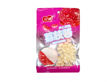 Конфета арт. 224738 Жевательные бобы "Личи" 35 г 20 шт. упаковка;*#