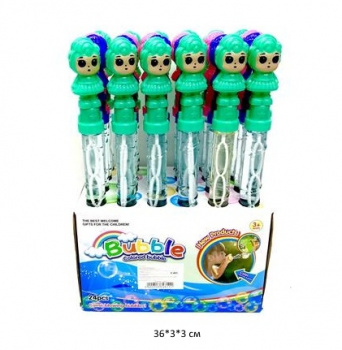 Пузыри мыльные арт. 3896/3820 Куколка цвета микс (24 шт.) шоубокс_