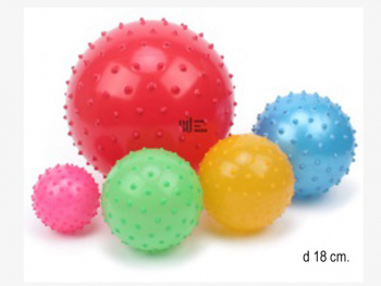 Мячик ежик арт. 20654G" Массажный 18 см, 45 гр Мячик ежик арт. 20654G" Массажный 18 см, 45 гр