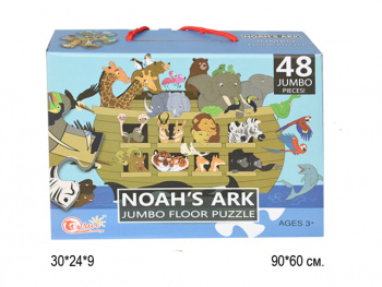 Пазл арт. 88095 "Ноев ковчег" 90х60 см 48 дет. в кор.•/30 шт./