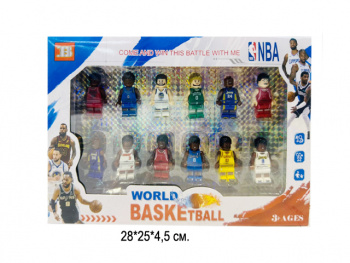 Фигурки арт. 33107 Баскетбол Набор 12 шт. в кор.• Фигурки арт. 33107 Баскетбол Набор 12 шт. в кор.•