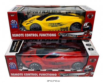 Машина на р/у арт. 666B-2 Спорт цвета микс в кор.•