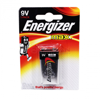 кв_Батарейка Energizer Max 6LR61 9V BL1(12) 28648