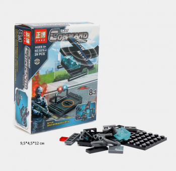 Конструктор арт. 5578-4 Полиция 29 дет. в кор.• Конструктор арт. 5578-4 Полиция 29 дет. в кор.•